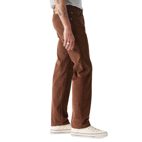 리바이스 Mens 505 Regular Fit Straight Leg Corduroy Pants