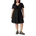 Plus Size Delray V-Neck Short-Sleeve Dress