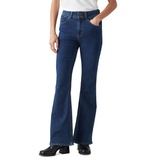 Womens Retro 726 High Rise Flare Leg Jeans