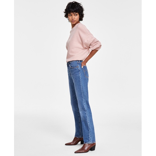 리바이스 Womens 501 Original-Fit Straight-Leg Jeans