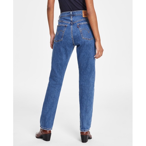 리바이스 Womens 501 Original-Fit Straight-Leg Jeans