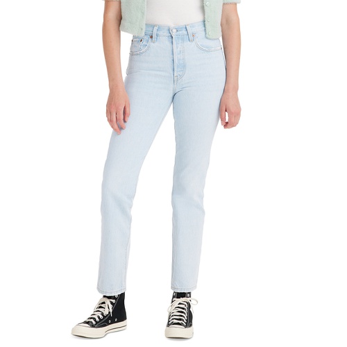 리바이스 Womens 501 Original-Fit Straight-Leg Jeans