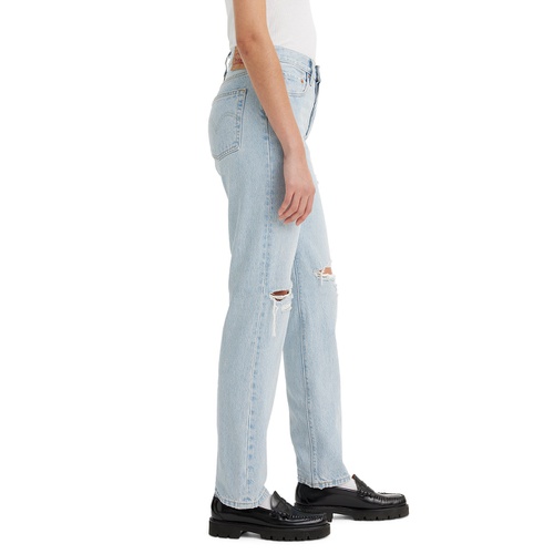 리바이스 Womens 501 Original-Fit Straight-Leg Jeans