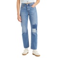 Womens 501 Original-Fit Straight-Leg Jeans