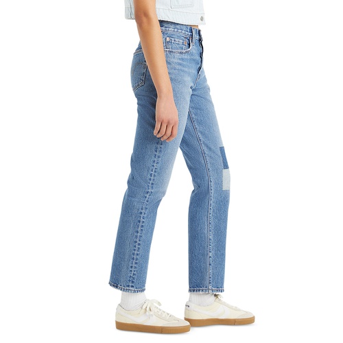 리바이스 Womens 501 Original-Fit Straight-Leg Jeans