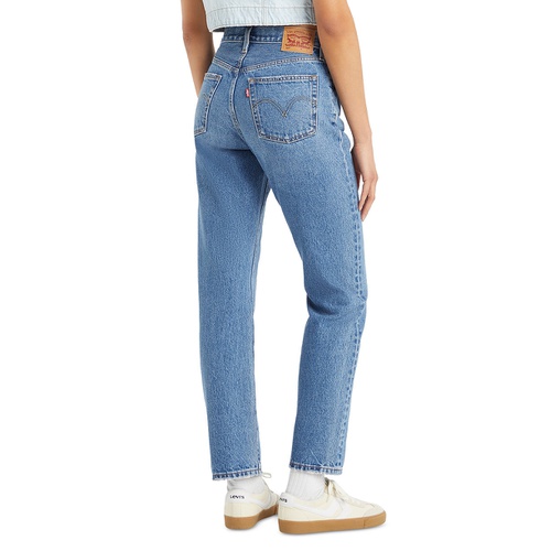 리바이스 Womens 501 Original-Fit Straight-Leg Jeans