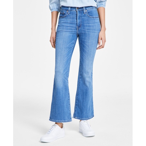 리바이스 Womens 726 High Rise Slim Fit Flare Jeans