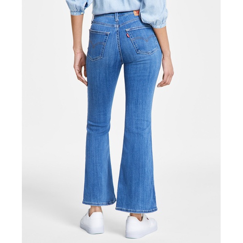 리바이스 Womens 726 High Rise Slim Fit Flare Jeans