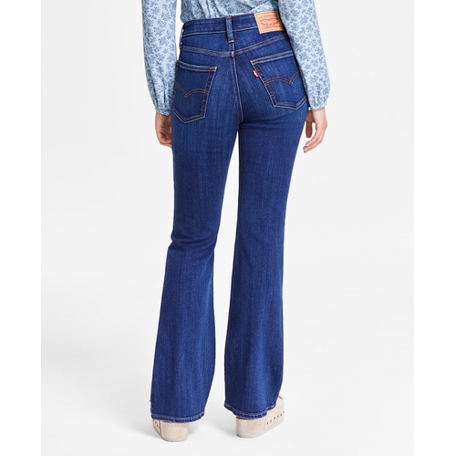 리바이스 Womens 726 High Rise Slim Fit Flare Jeans