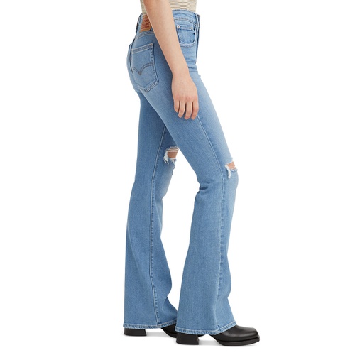 리바이스 Womens 726 High Rise Slim Fit Flare Jeans