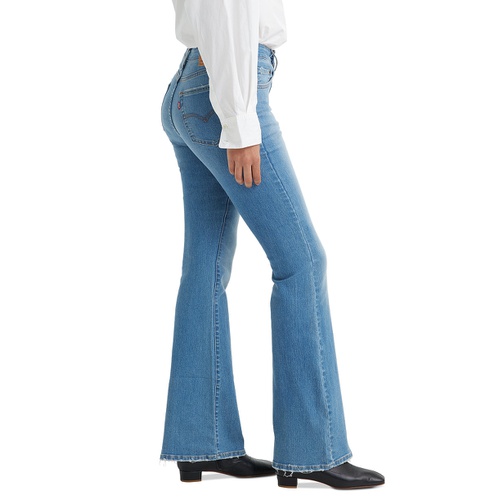 리바이스 Womens 726 High Rise Slim Fit Flare Jeans