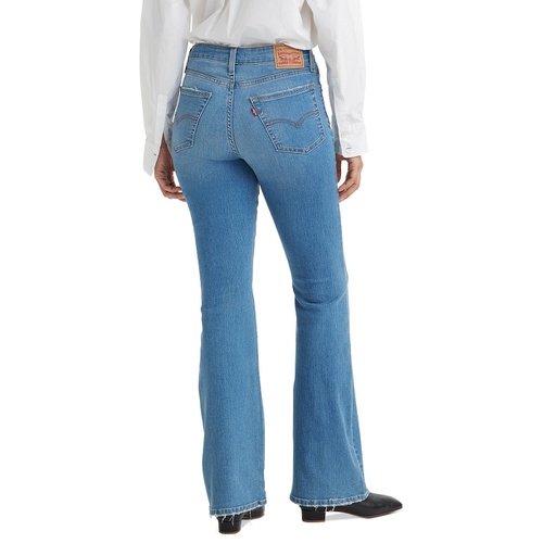 리바이스 Womens 726 High Rise Slim Fit Flare Jeans