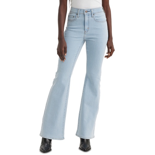 리바이스 Womens 726 High Rise Slim Fit Flare Jeans