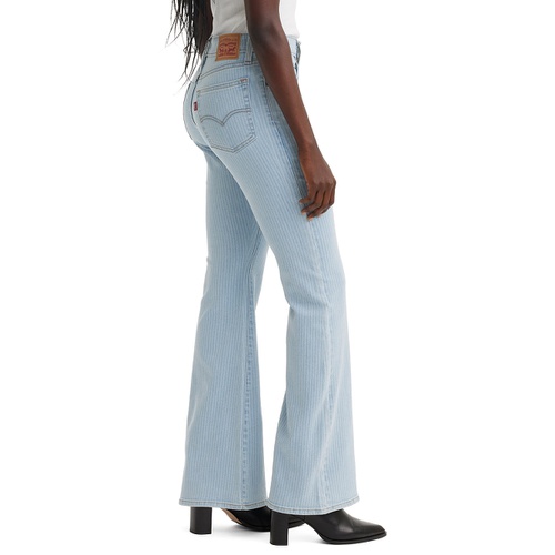 리바이스 Womens 726 High Rise Slim Fit Flare Jeans