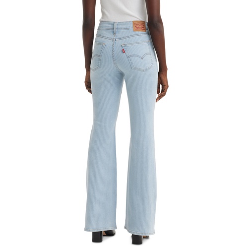 리바이스 Womens 726 High Rise Slim Fit Flare Jeans