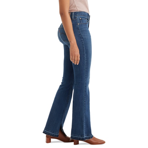 리바이스 Womens 726 High Rise Slim Fit Flare Jeans