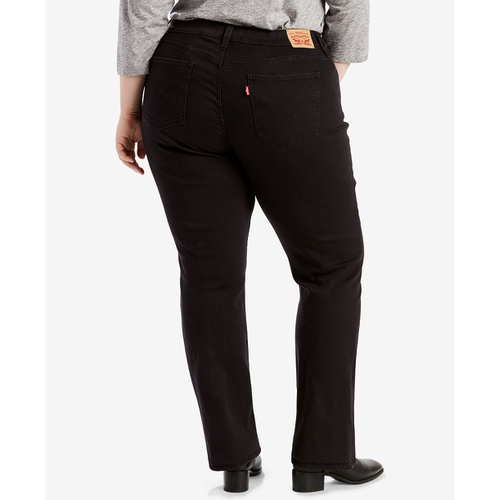 리바이스 Trendy Plus Size Classic Straight Leg Jeans