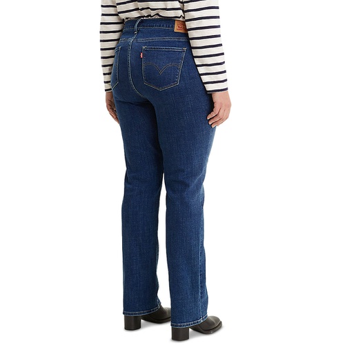 리바이스 Trendy Plus Size Classic Straight Leg Jeans