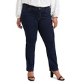 Trendy Plus Size Classic Straight Leg Jeans