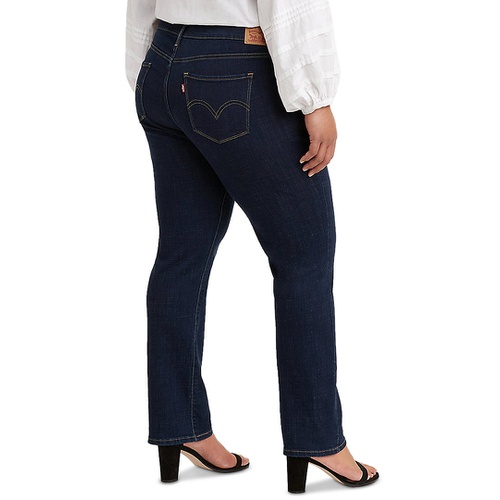 리바이스 Trendy Plus Size Classic Straight Leg Jeans