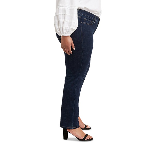 리바이스 Trendy Plus Size Classic Straight Leg Jeans