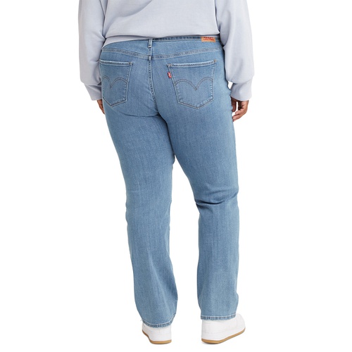 리바이스 Trendy Plus Size Classic Straight Leg Jeans