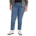 Trendy Plus Size Classic Straight Leg Jeans