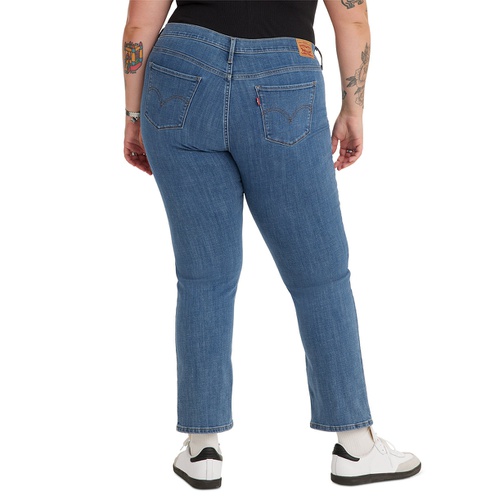 리바이스 Trendy Plus Size Classic Straight Leg Jeans