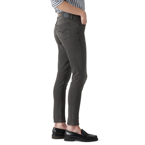 리바이스 Womens 711 Mid Rise Stretch Skinny Jeans