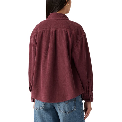 리바이스 Womens Orion Cotton Corduroy Over-Shirt