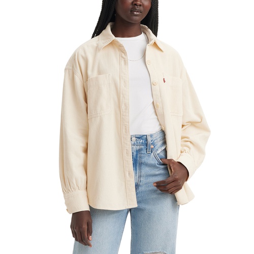 리바이스 Womens Orion Cotton Corduroy Over-Shirt