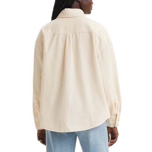 리바이스 Womens Orion Cotton Corduroy Over-Shirt