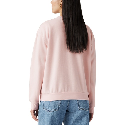 리바이스 Womens Everyday Crewneck Long-Sleeve Sweatshirt