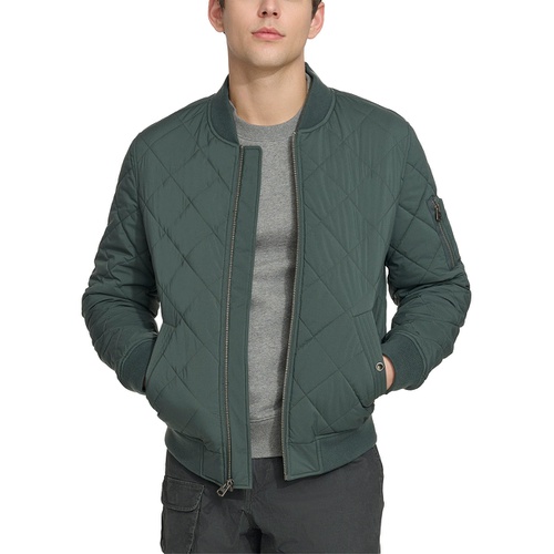 리바이스 Mens Quilted Fashion Bomber Jacket