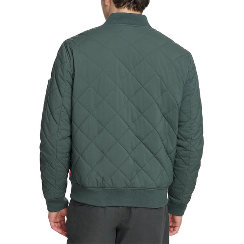 리바이스 Mens Quilted Fashion Bomber Jacket