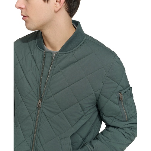 리바이스 Mens Quilted Fashion Bomber Jacket