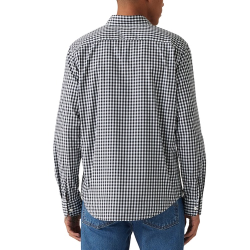 리바이스 Mens Classic 1 Pocket Regular-Fit Long Sleeve Shirt