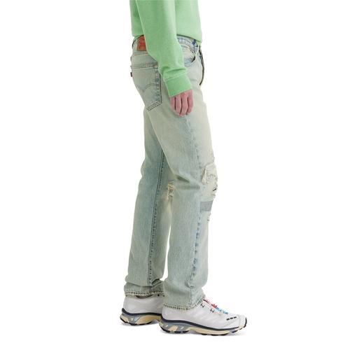 리바이스 Mens 501 Original Fit Button Fly Non-Stretch Jeans