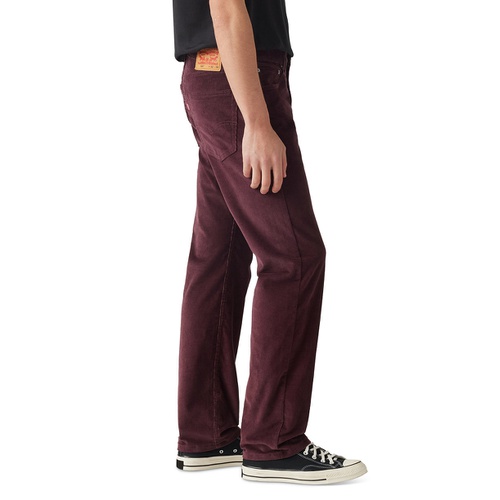 리바이스 Mens 505 Regular Fit Straight Leg Corduroy Pants