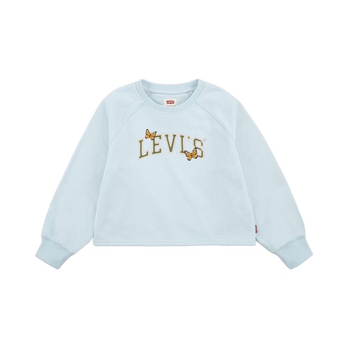 리바이스 Levis Kids Raglan Meet and Greet Crew (Little Kids)