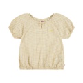 Levis Kids Gingham Peasant Top (Little Kid)