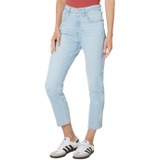 Womens Levis Premium 501 Crop