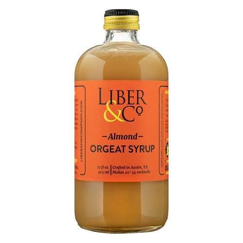  Liber & Co. Almond Orgeat Syrup (17 oz)