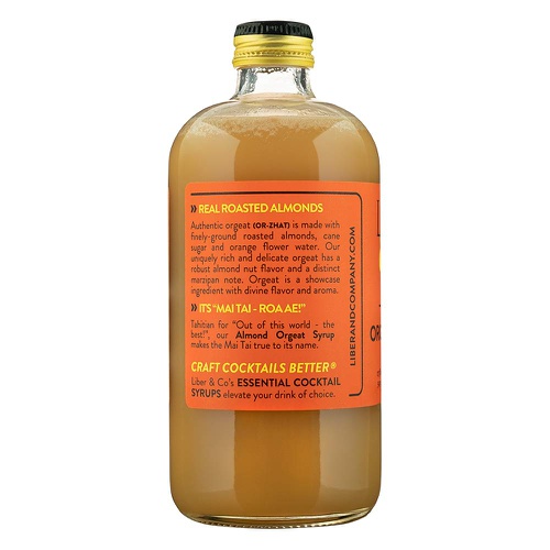  Liber & Co. Almond Orgeat Syrup (17 oz)