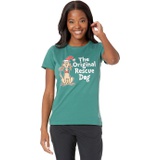 Life is Good Max The Rescue Dog Crusher Tee