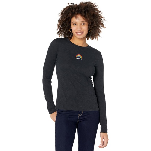  Life is Good LIG Rainbow Long Sleeve Tee