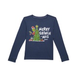 Life is Good Grinch Merry Grinchmas Tree Long Sleeve Tee (Toddleru002FLittle Kidsu002FBig Kids)