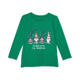 Life is Good Chillin with My Gnomes Long Sleeve Crusher Tee (Toddler)