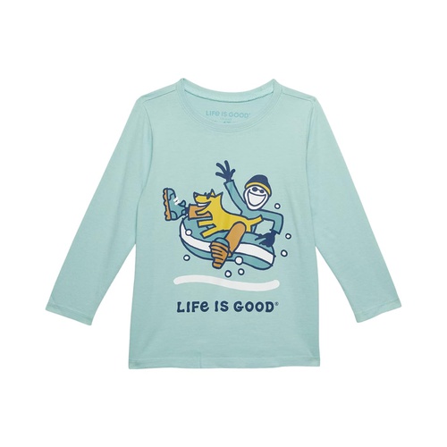  Life is Good Jake & Rocket Snowtube Long Sleeve Crusher Tee (Toddler)
