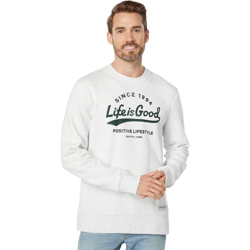  Life is Good Ballyard Simply True Fleece Crew